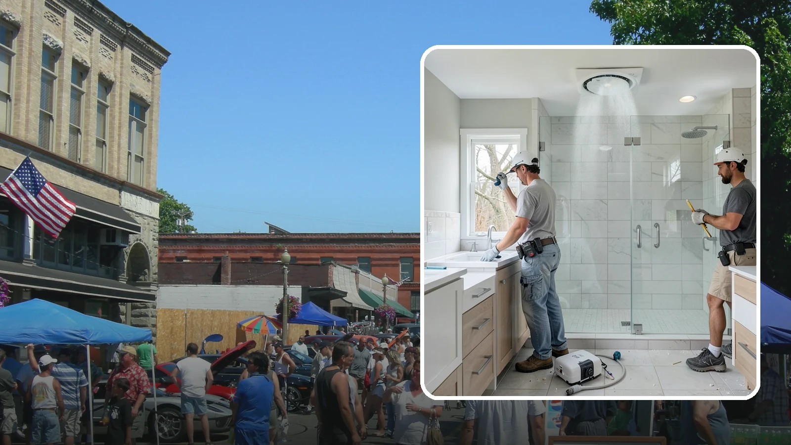 Bathroom Exhaust Fan Installation in Snohomish, Snohomish County, WA - A bathroom exhaust fan installation vents humidity outdoors to protect your home from moisture damage.