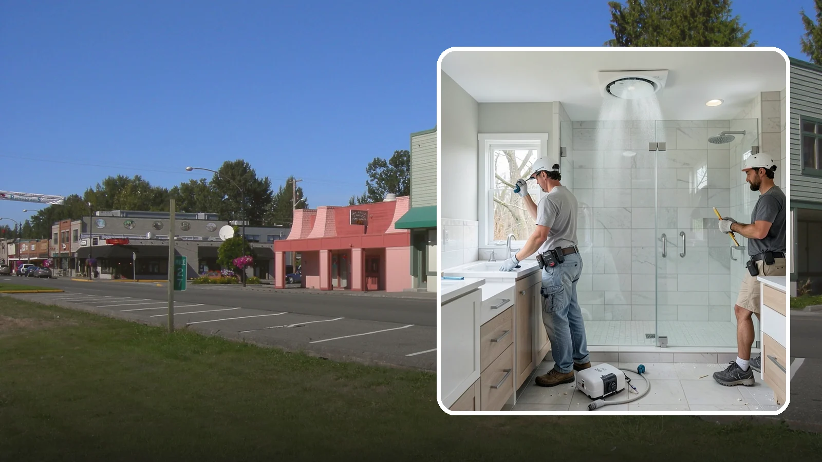 Bathroom Exhaust Fan Installation in Snoqualmie, King County, WA - A bathroom exhaust fan installation vents humidity outdoors to protect your home from moisture damage.