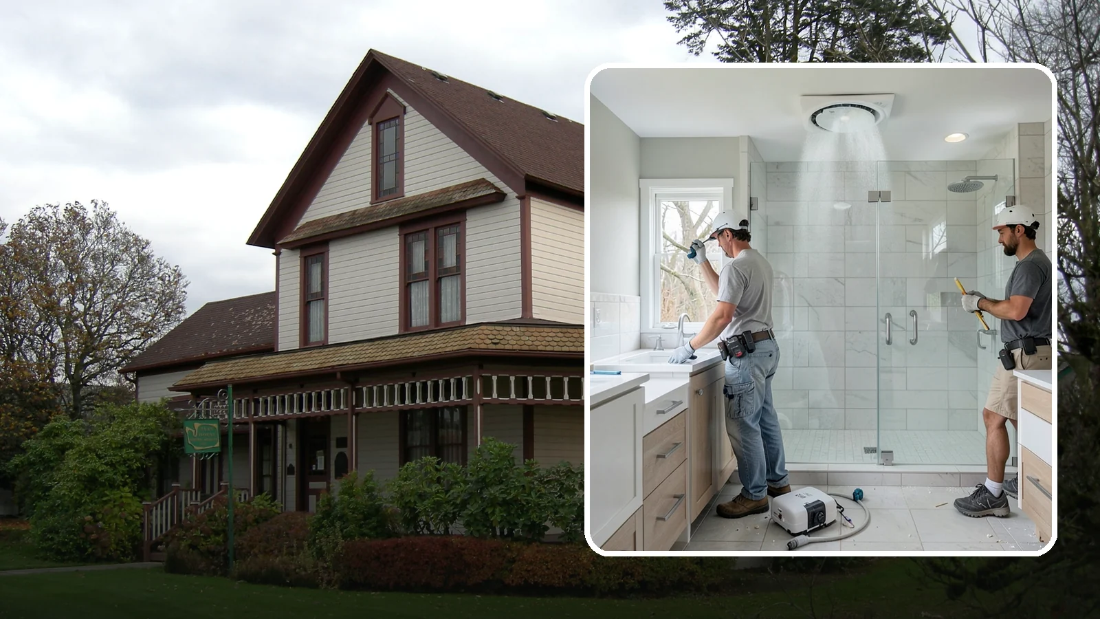 Bathroom Exhaust Fan Installation in Sumner, Pierce County, WA - A bathroom exhaust fan installation vents humidity outdoors to protect your home from moisture damage.