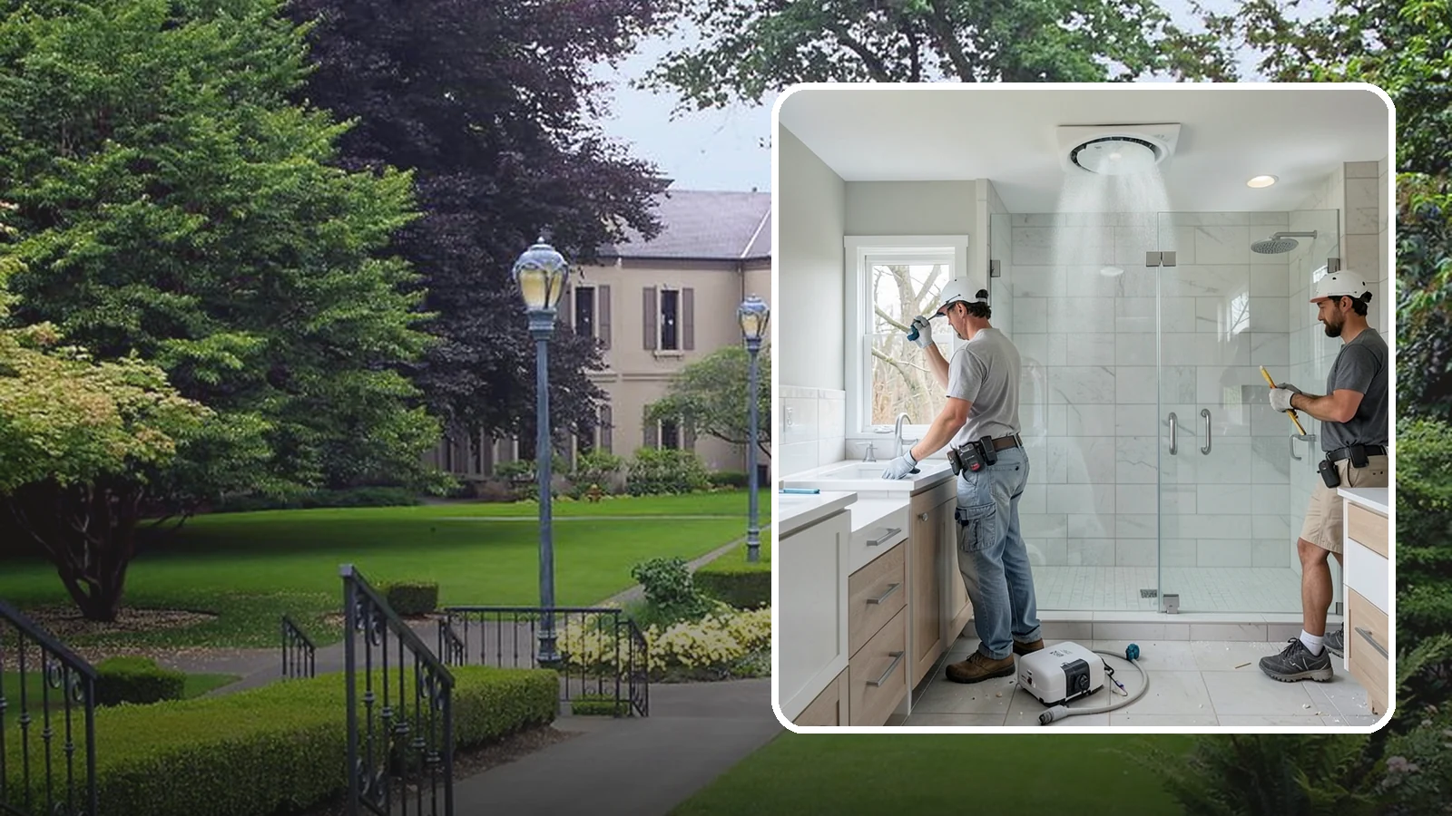 Bathroom Exhaust Fan Installation in Woodinville, King County, WA - A bathroom exhaust fan installation vents humidity outdoors to protect your home from moisture damage.
