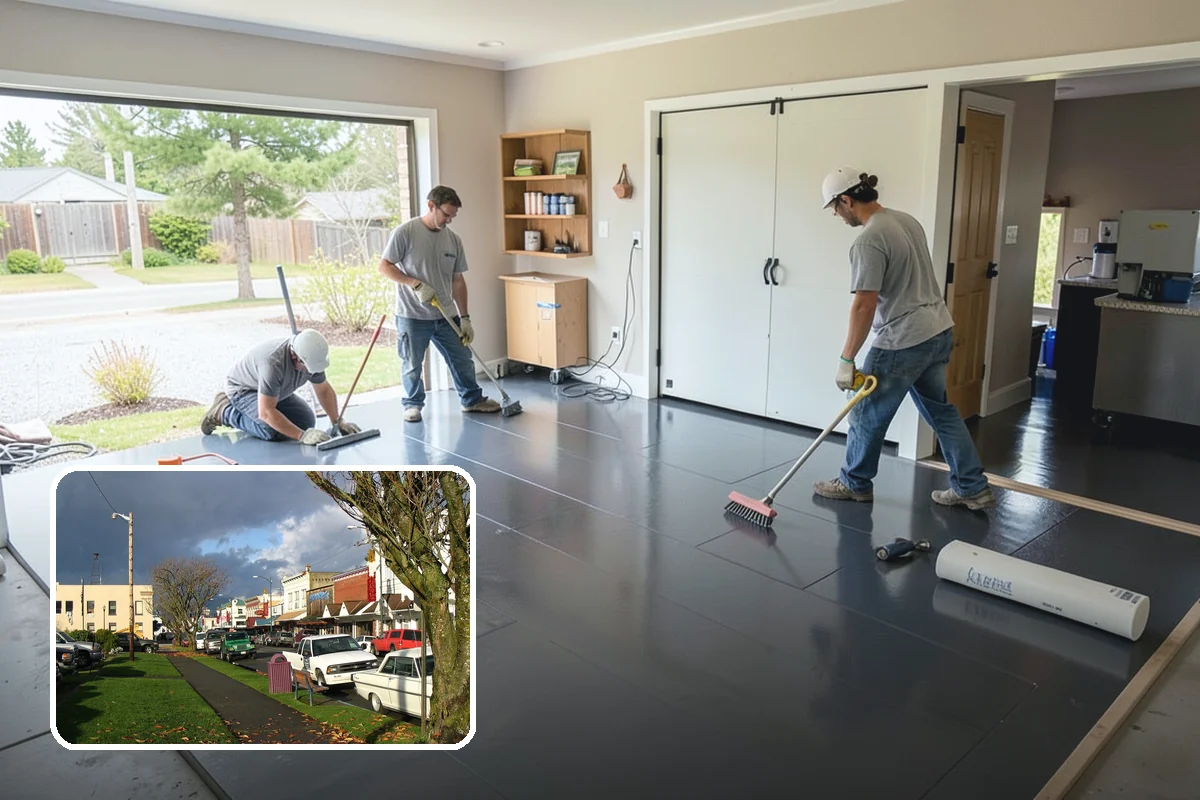 Bathroom Flooring Installation in Arlington, Snohomish County, WA - Fully waterproof against splashes and steam