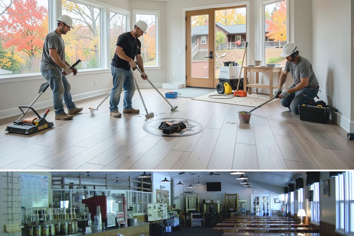 Bathroom Flooring Installation in Black Diamond, King County, WA - Bathroom flooring installs reliably year-round since waterproof materials suit our climate in every season.