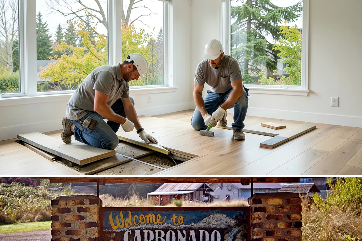 Bathroom Flooring Installation in Carbonado, Pierce County, WA - Bathroom flooring installs reliably year-round since waterproof materials suit our climate in every season.