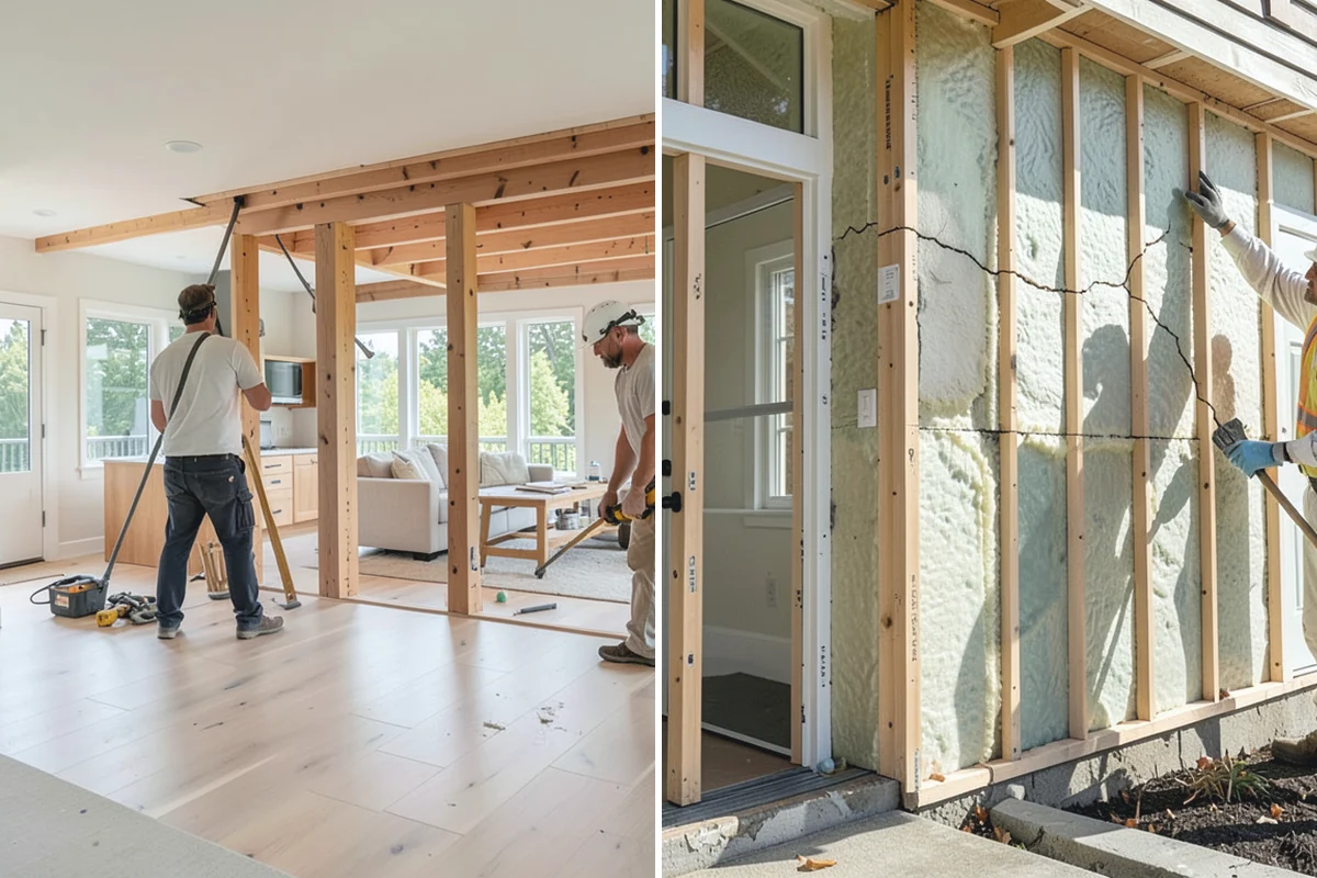 Bathroom Flooring Installation in Granite Falls, Snohomish County, WA - Waterproof and prep the substrate