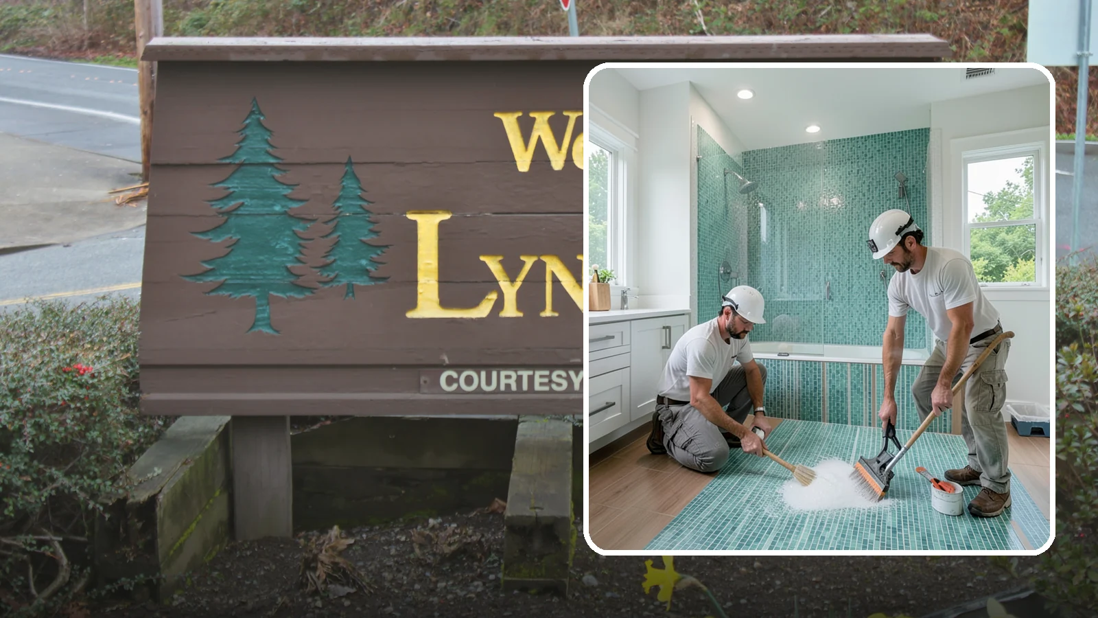 Bathroom Flooring Installation in Lynnwood, Snohomish County, WA - Waterproof bathroom flooring installation designed to withstand constant moisture, steam, and splashes.