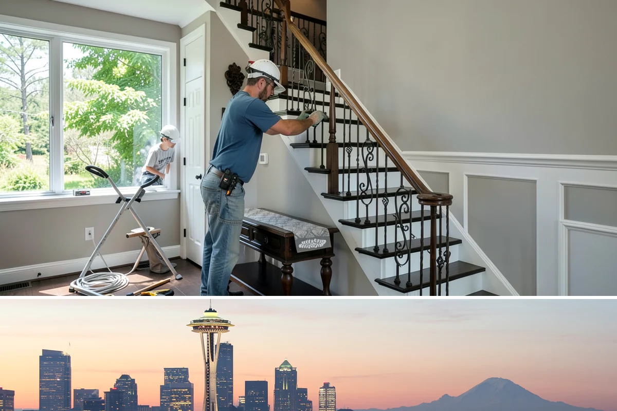 Bathroom Flooring Installation in Seattle, King County, WA - Bathroom flooring installs reliably year-round since waterproof materials suit our climate in every season.