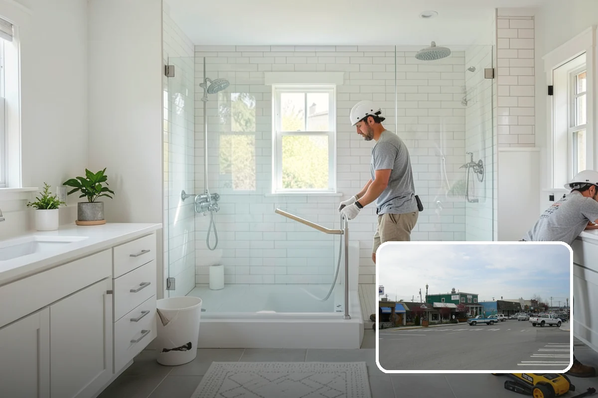 Bathroom Flooring Installation in Stanwood, Snohomish County, WA - Fully waterproof against splashes and steam