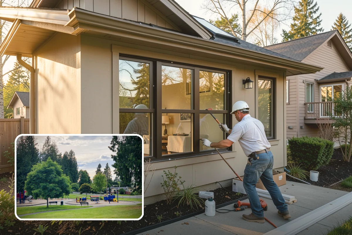 Bathroom Flooring in Bonney Lake, Pierce County, WA - Withstands splashes, steam, and humidity