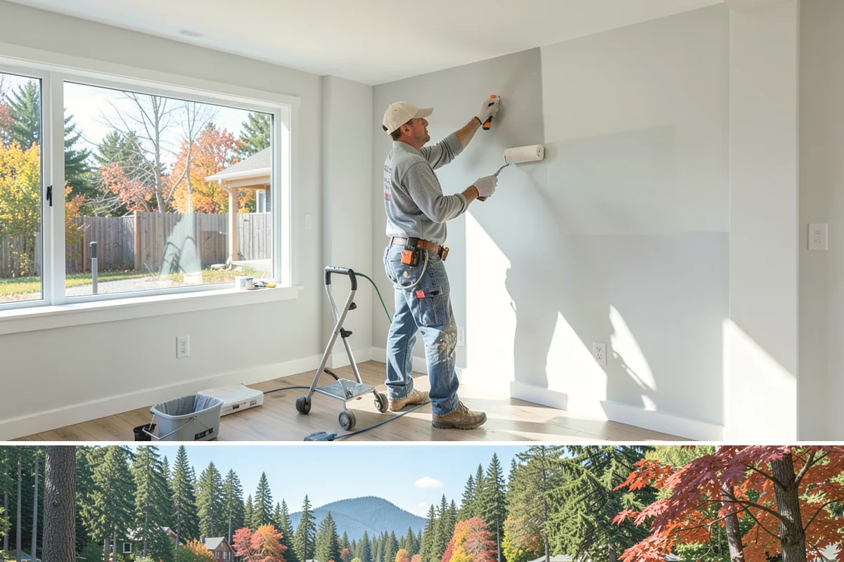 Bathroom Flooring in Covington, King County, WA - Bathroom flooring installs cleanly indoors and can be completed any time of year regardless of the weather outside.