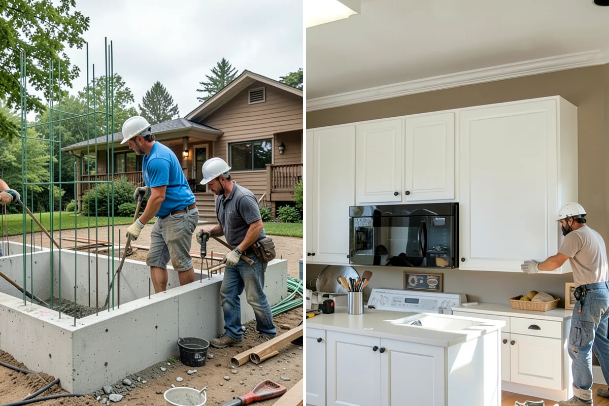 Bathroom Flooring in Lake Forest Park, King County, WA - Remove old flooring and inspect the subfloor