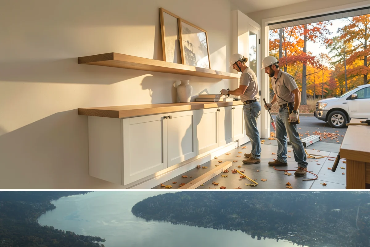 Bathroom Flooring in Sammamish, King County, WA - Bathroom flooring installs cleanly indoors and can be completed any time of year regardless of the weather outside.