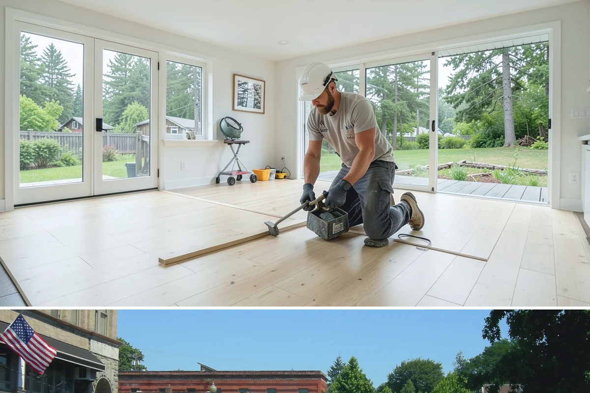 Bathroom Flooring in Snohomish, Snohomish County, WA - Bathroom flooring installs cleanly indoors and can be completed any time of year regardless of the weather outside.