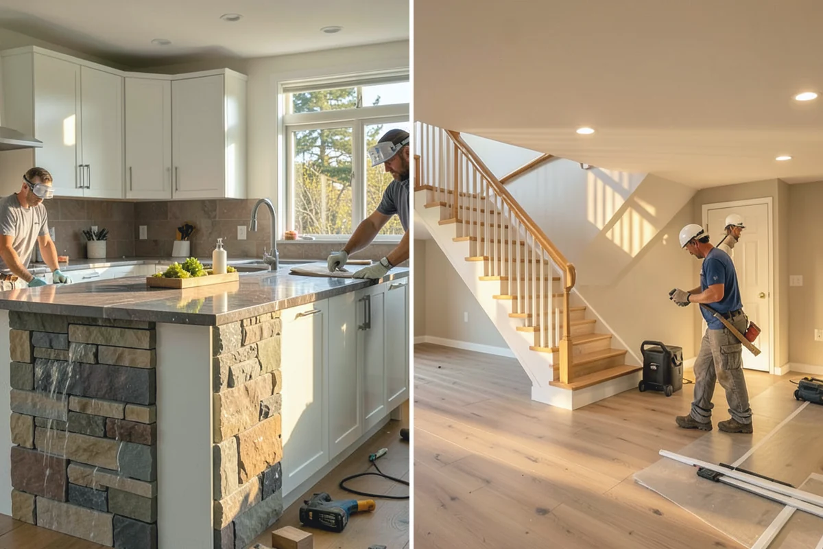 Bathroom Flooring in Woodinville, King County, WA - Remove old flooring and inspect the subfloor