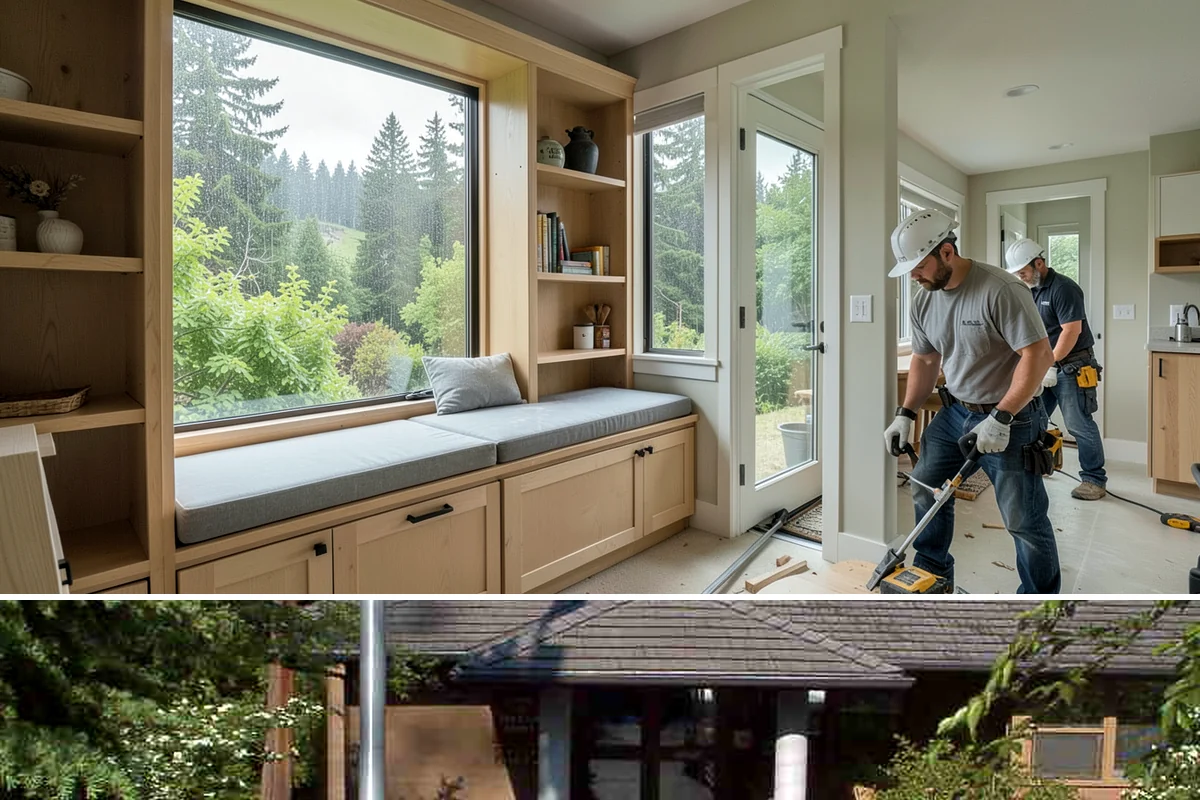 Bathroom Flooring in Yarrow Point, King County, WA - Bathroom flooring installs cleanly indoors and can be completed any time of year regardless of the weather outside.