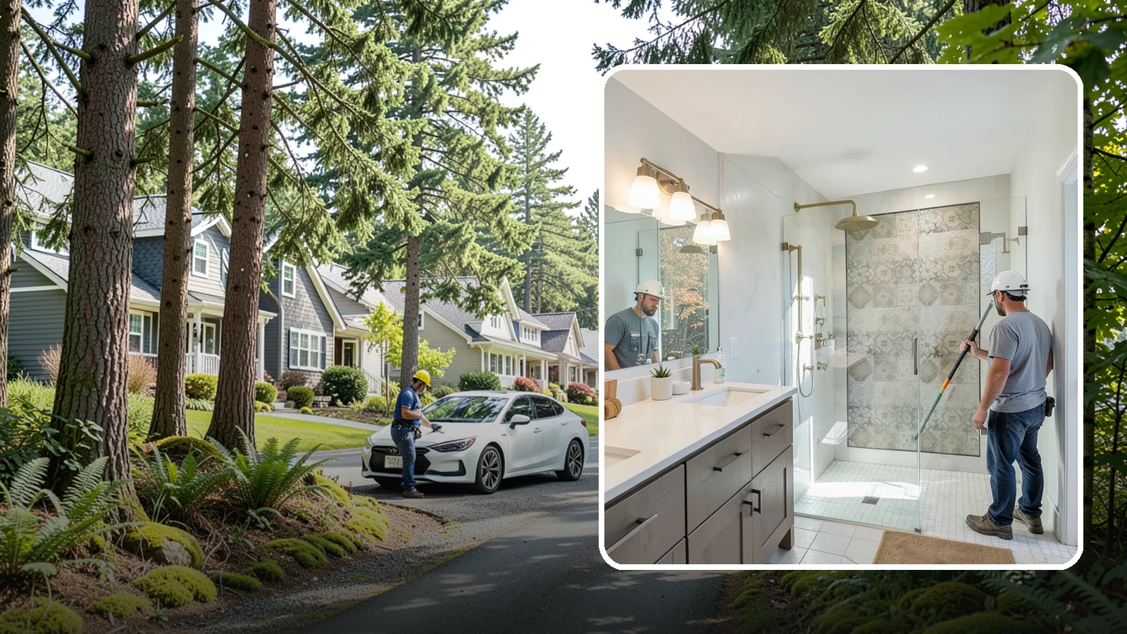 Bathroom Lighting in Normandy Park, King County, WA - A bathroom lighting upgrade brightens the space with layered, flattering illumination.