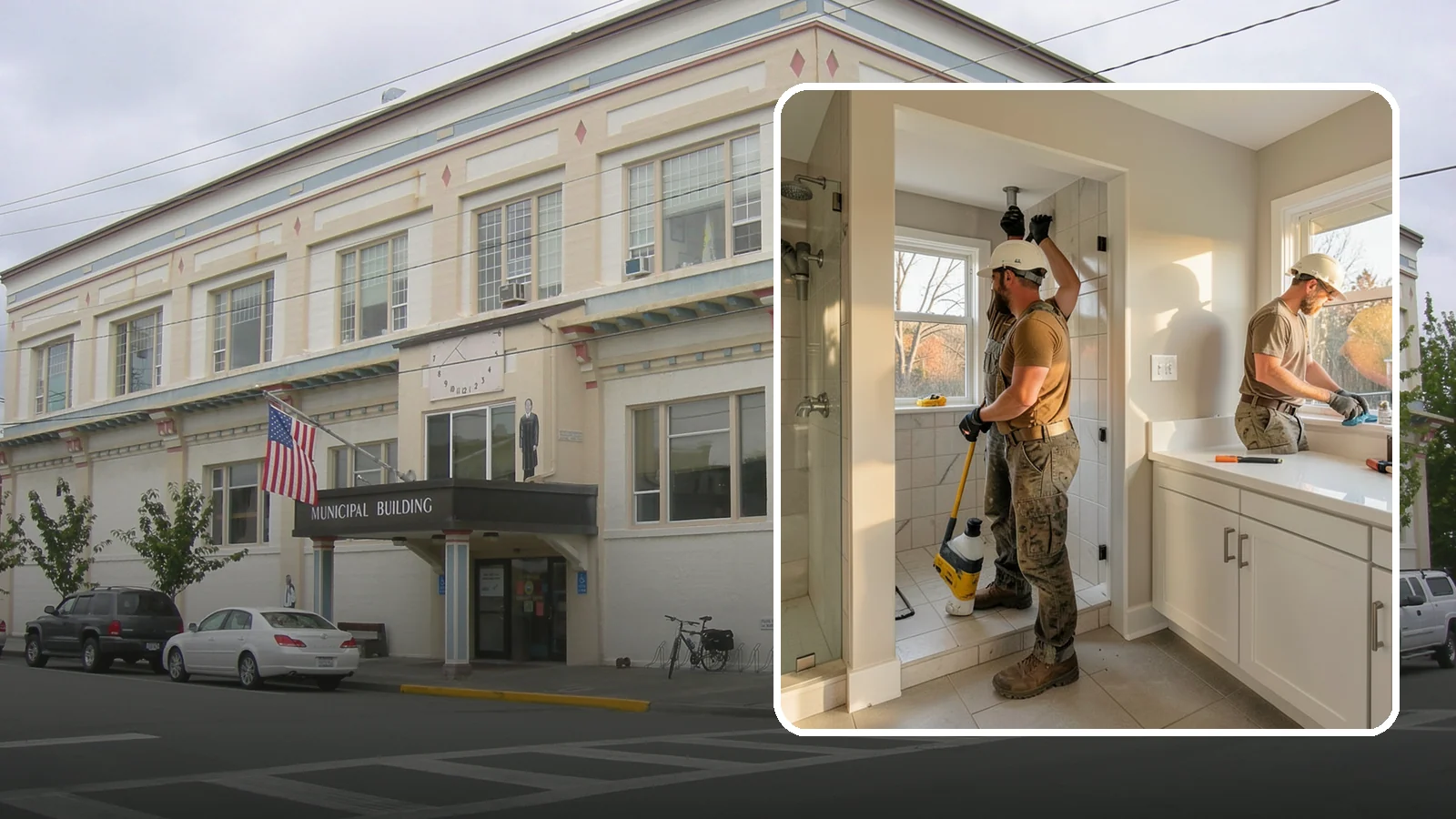 Bathroom Plumbing Rough-In in Anacortes, Skagit County, WA - We rough in the supply, drain, and vent lines for a new or relocated bathroom before finishes are installed.