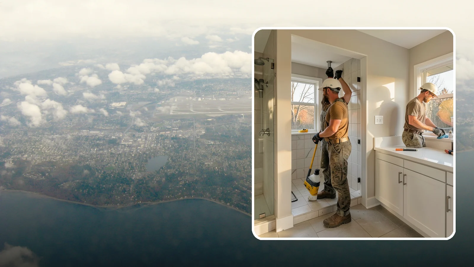 Bathroom Plumbing Rough-In in Burien, King County, WA - We rough in the supply, drain, and vent lines for a new or relocated bathroom before finishes are installed.