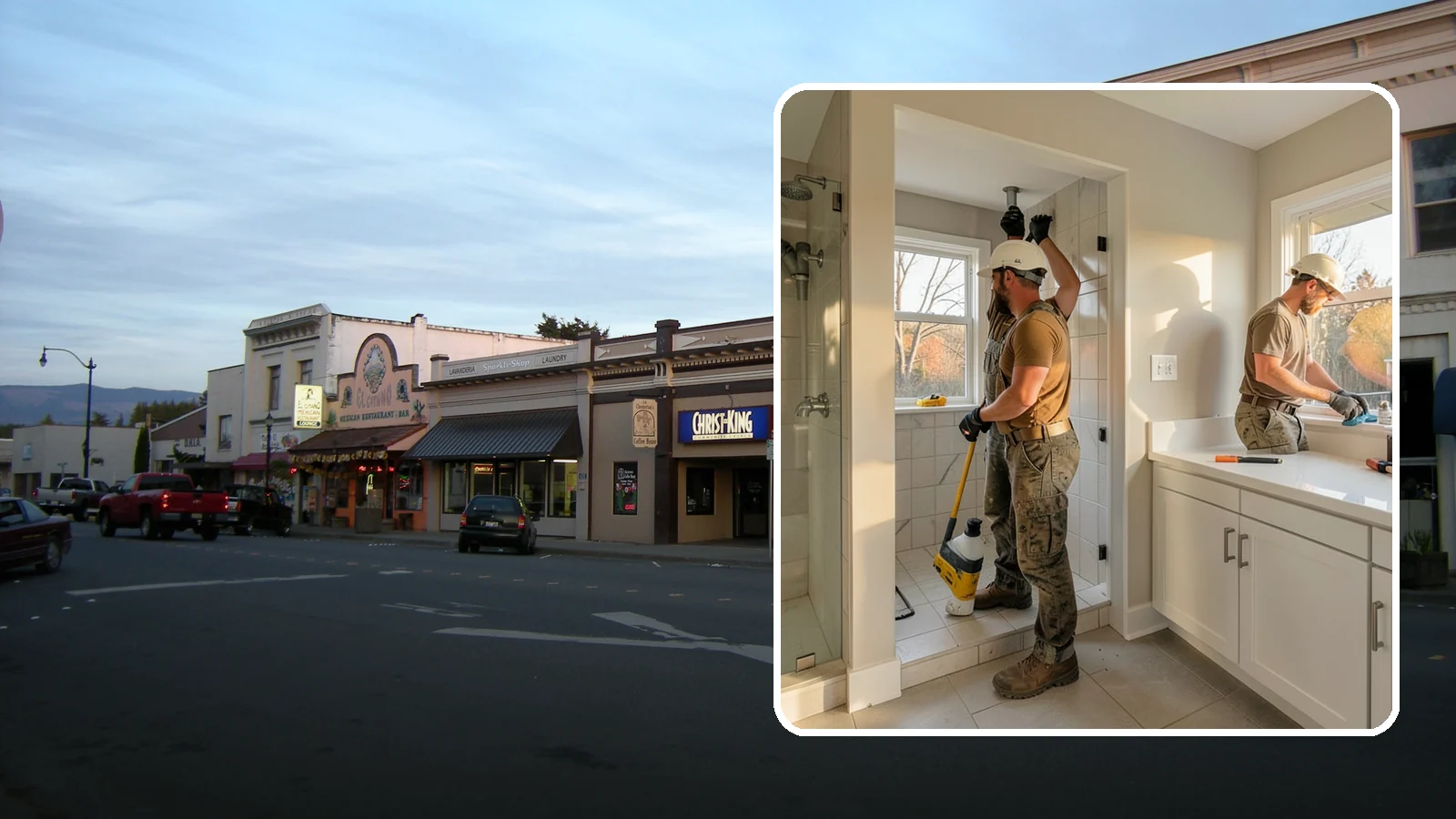 Bathroom Plumbing Rough-In in Burlington, Skagit County, WA - We rough in the supply, drain, and vent lines for a new or relocated bathroom before finishes are installed.