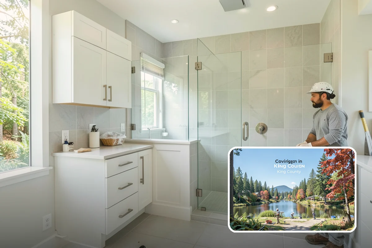Bathroom Plumbing Rough-In in Covington, King County, WA - Fixtures land exactly where your design intends