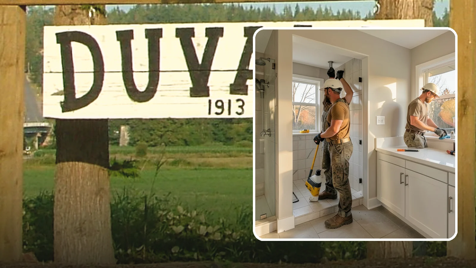Bathroom Plumbing Rough-In in Duvall, King County, WA - We rough in the supply, drain, and vent lines for a new or relocated bathroom before finishes are installed.