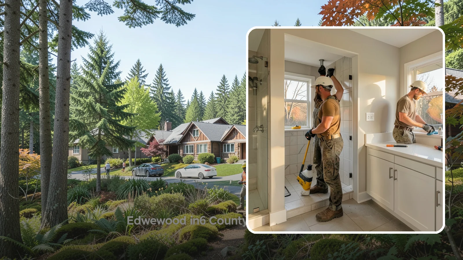 Bathroom Plumbing Rough-In in Edgewood, Pierce County, WA - We rough in the supply, drain, and vent lines for a new or relocated bathroom before finishes are installed.