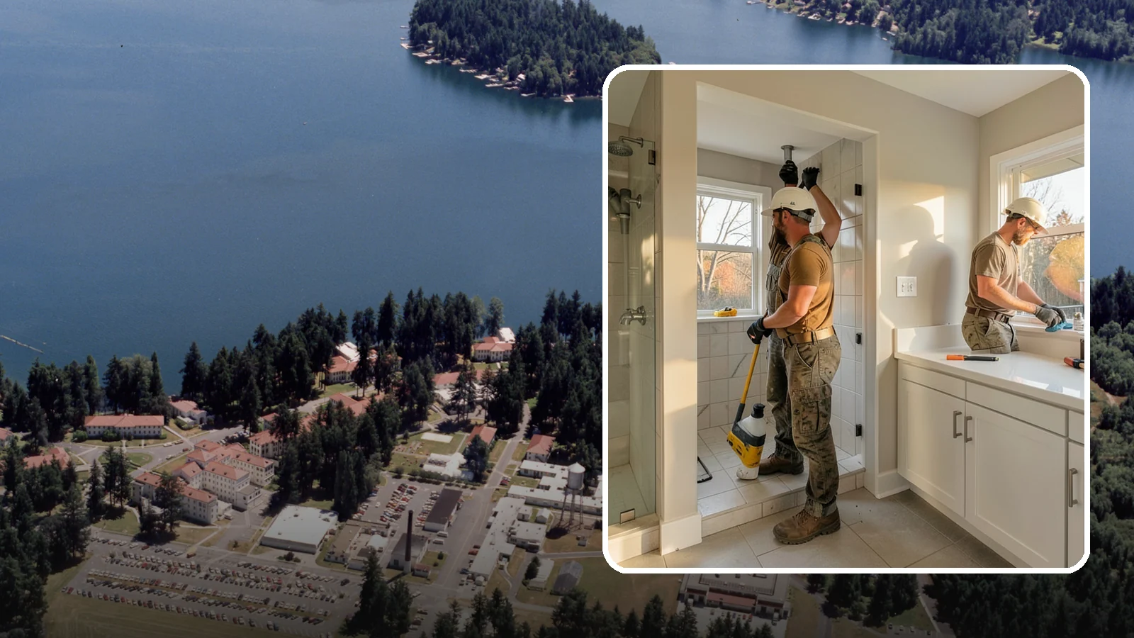 Bathroom Plumbing Rough-In in Lakewood, Pierce County, WA - We rough in the supply, drain, and vent lines for a new or relocated bathroom before finishes are installed.