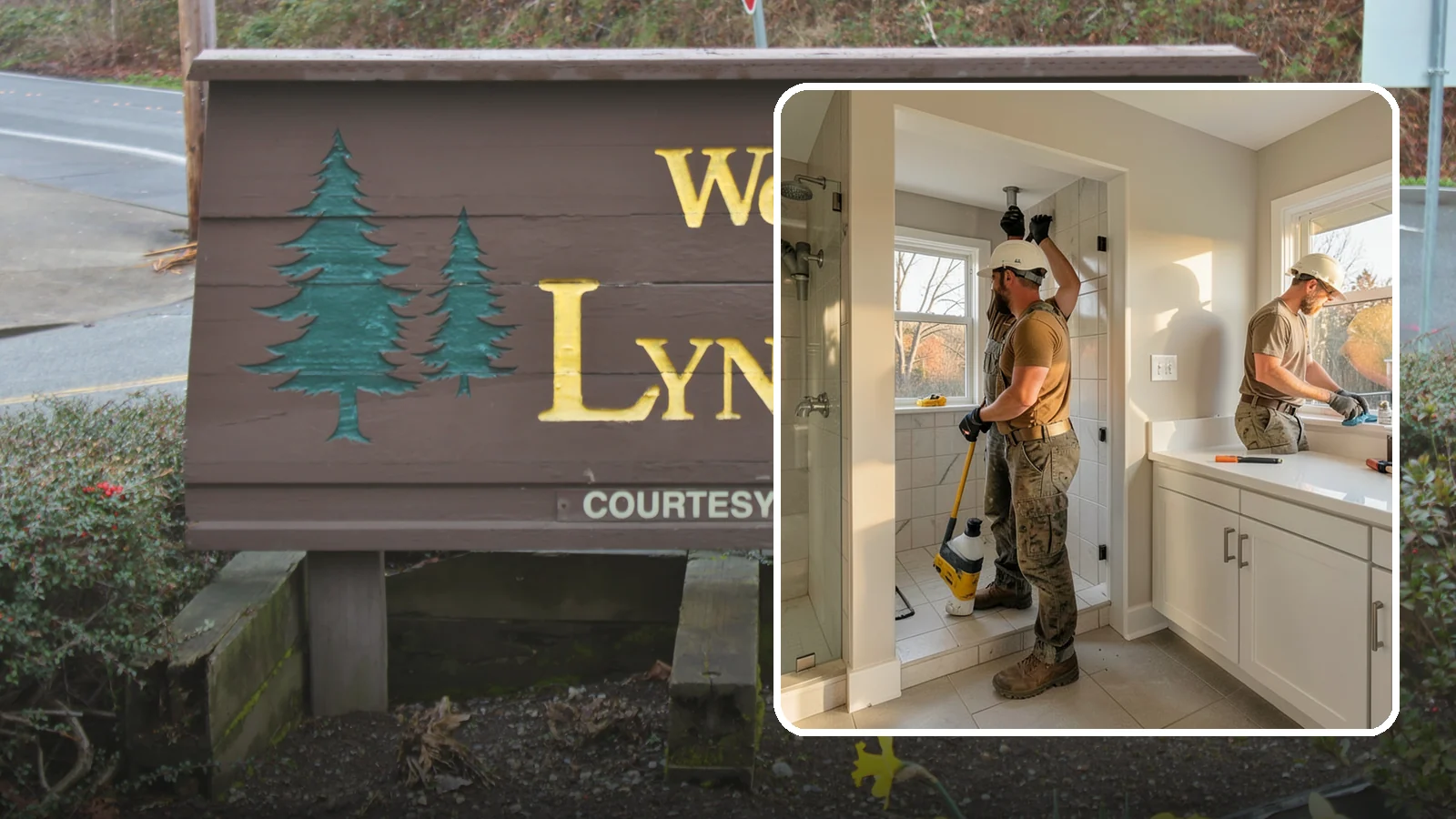Bathroom Plumbing Rough-In in Lynnwood, Snohomish County, WA - We rough in the supply, drain, and vent lines for a new or relocated bathroom before finishes are installed.