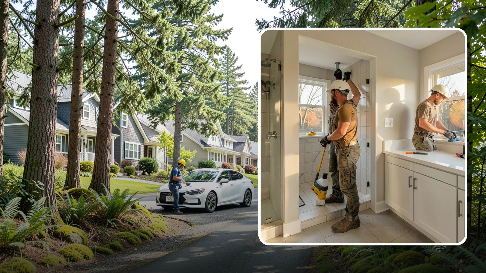 Bathroom Plumbing Rough-In in Normandy Park, King County, WA - We rough in the supply, drain, and vent lines for a new or relocated bathroom before finishes are installed.