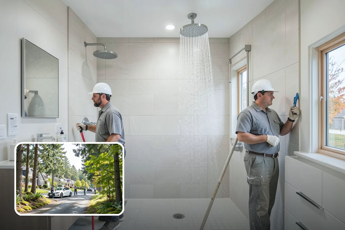 Bathroom Plumbing Rough-In in Normandy Park, King County, WA - Fixtures land exactly where your design intends