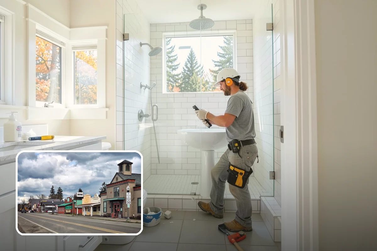 Bathroom Plumbing Rough-In in Roy, Pierce County, WA - Fixtures land exactly where your design intends