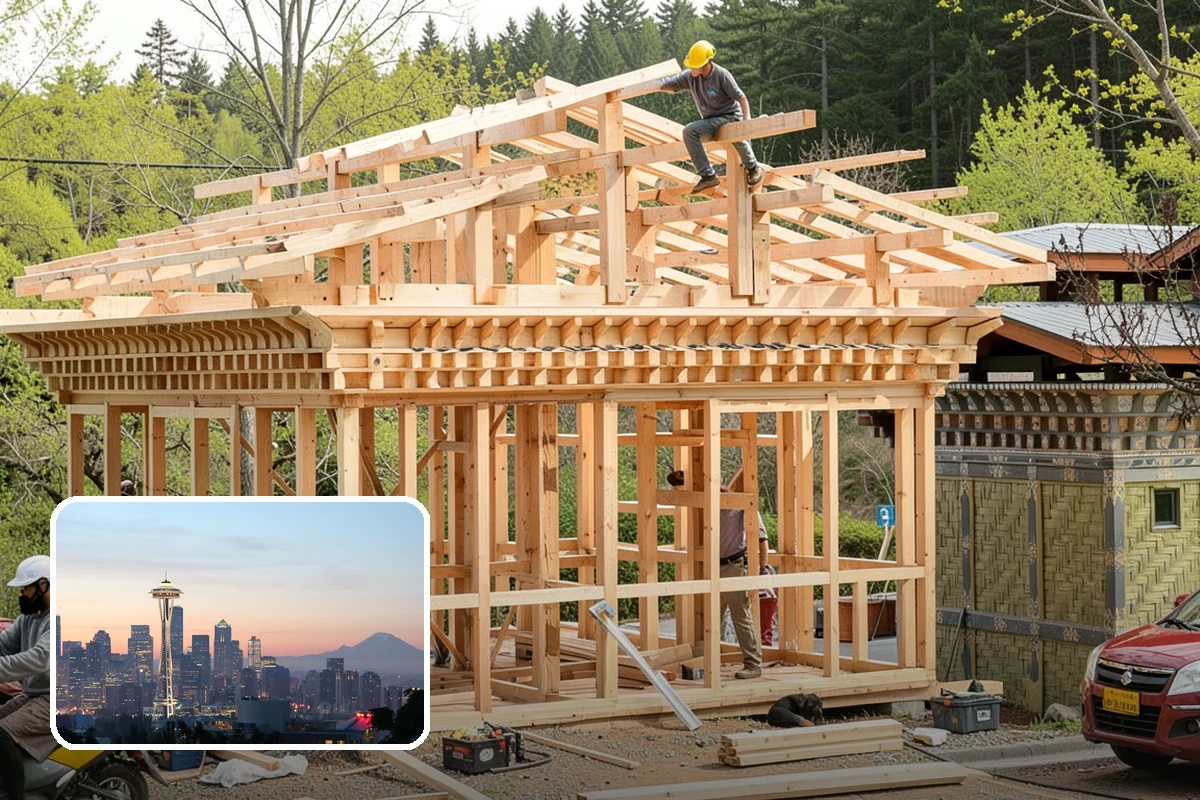 Bathroom Plumbing Rough-In in Seattle, King County, WA - Fixtures land exactly where your design intends