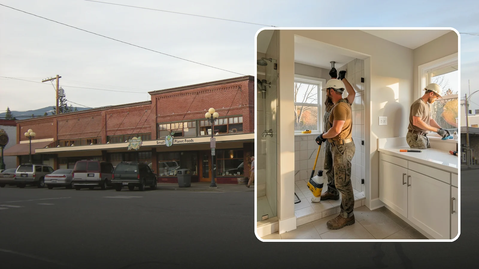 Bathroom Plumbing Rough-In in Sedro-Woolley, Skagit County, WA - We rough in the supply, drain, and vent lines for a new or relocated bathroom before finishes are installed.