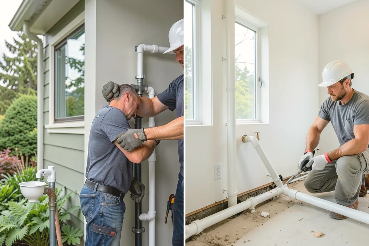 Bathroom Plumbing Rough-In in Yarrow Point, King County, WA - Confirm the bathroom layout and fixture placements on-site