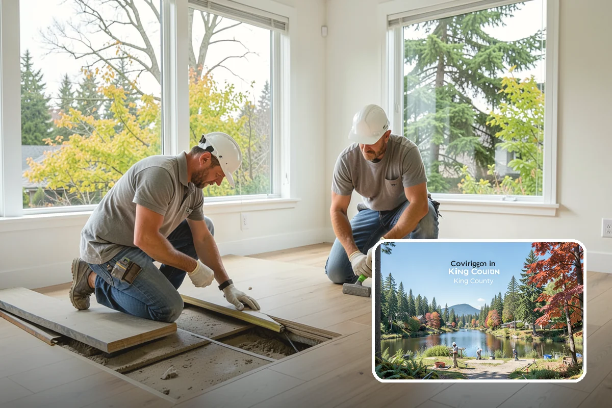 Bathroom Remodeling in Covington, King County, WA - Moisture-resistant materials chosen for the wet PNW climate