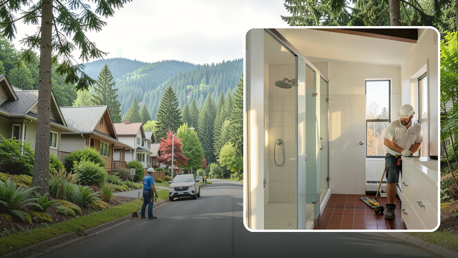 Bathroom Remodeling in Darrington, Snohomish County, WA - A full bathroom remodel updates layout, fixtures, and finishes to create a space that stands up to Western Washington's damp...