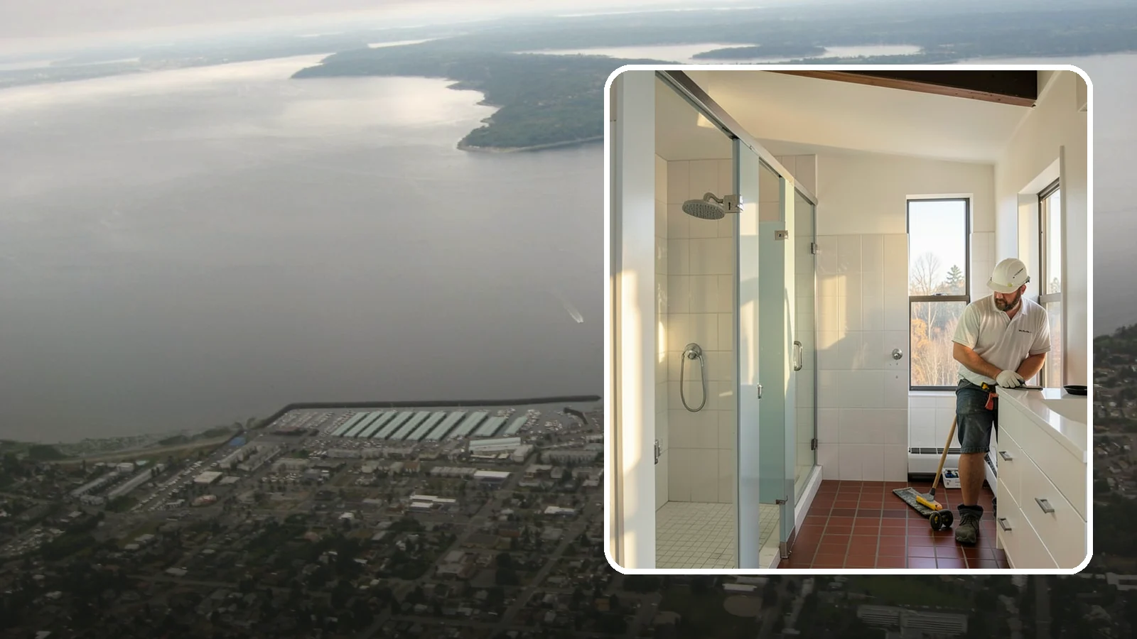 Bathroom Remodeling in Des Moines, King County, WA - A full bathroom remodel updates layout, fixtures, and finishes to create a space that stands up to Western Washington's damp...
