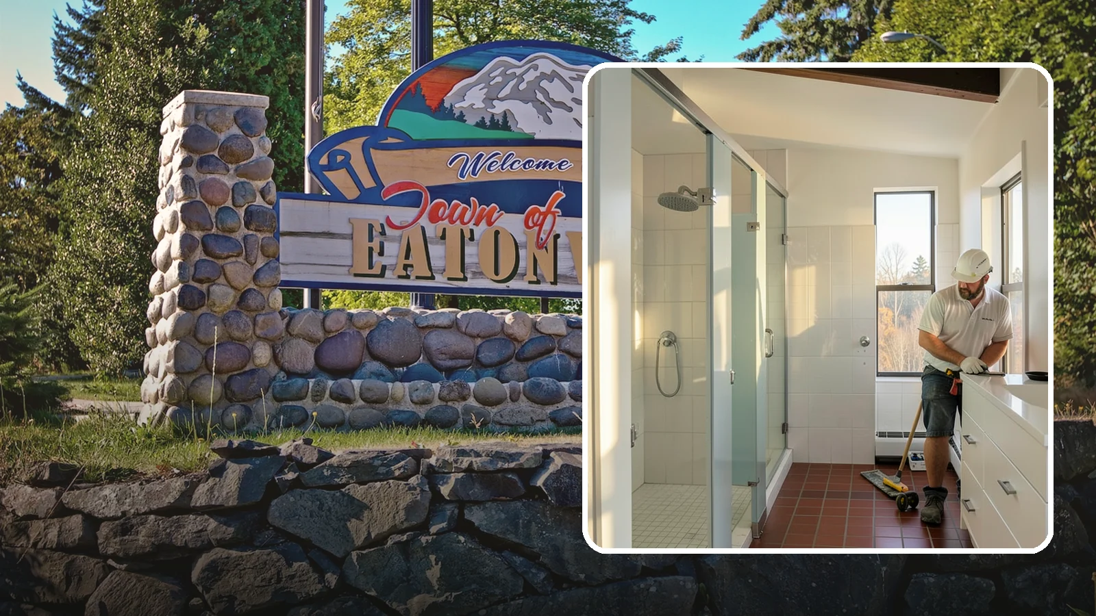 Bathroom Remodeling in Eatonville, Pierce County, WA - A full bathroom remodel updates layout, fixtures, and finishes to create a space that stands up to Western Washington's damp...