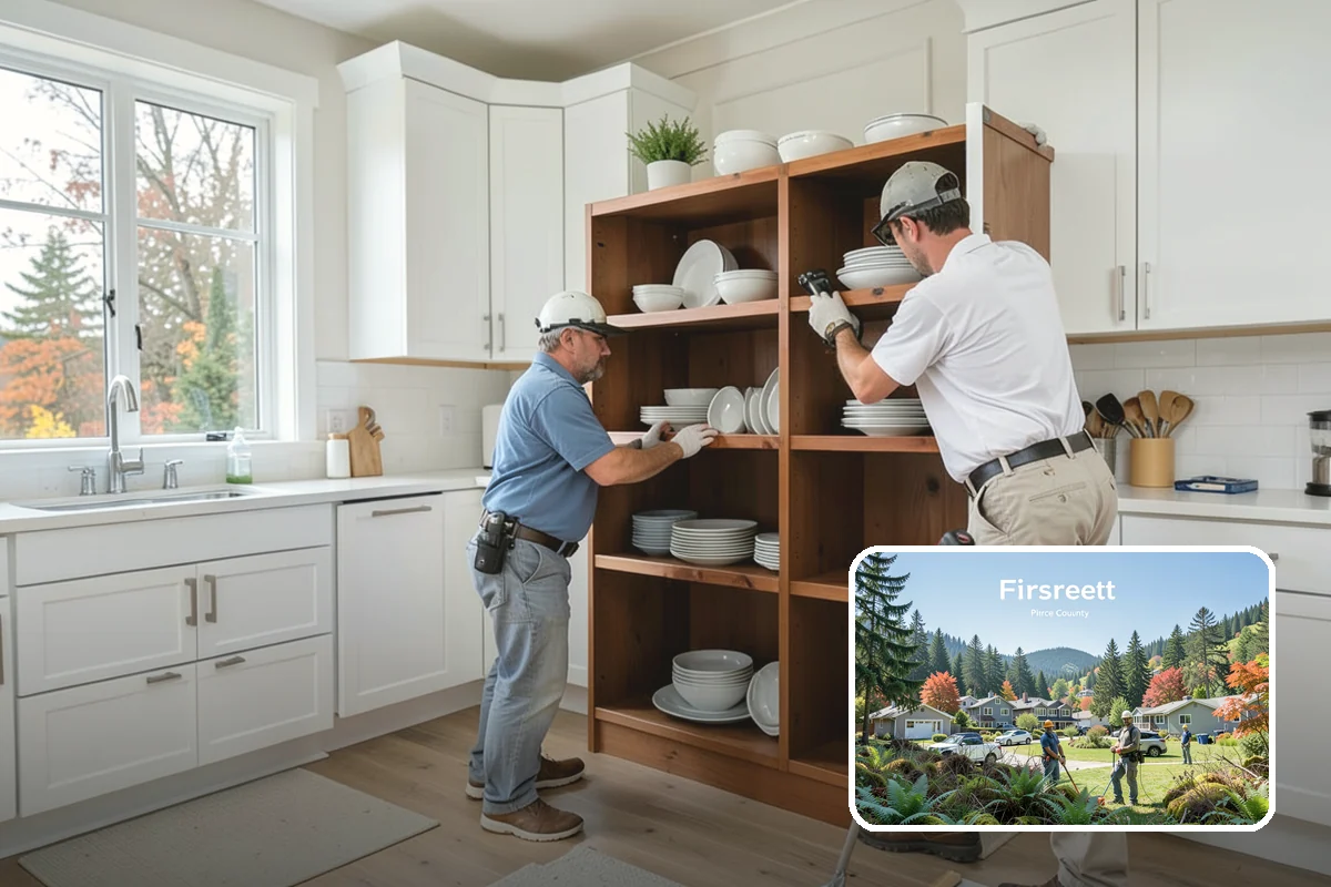 Bathroom Remodeling in Fircrest, Pierce County, WA - Moisture-resistant materials chosen for the wet PNW climate