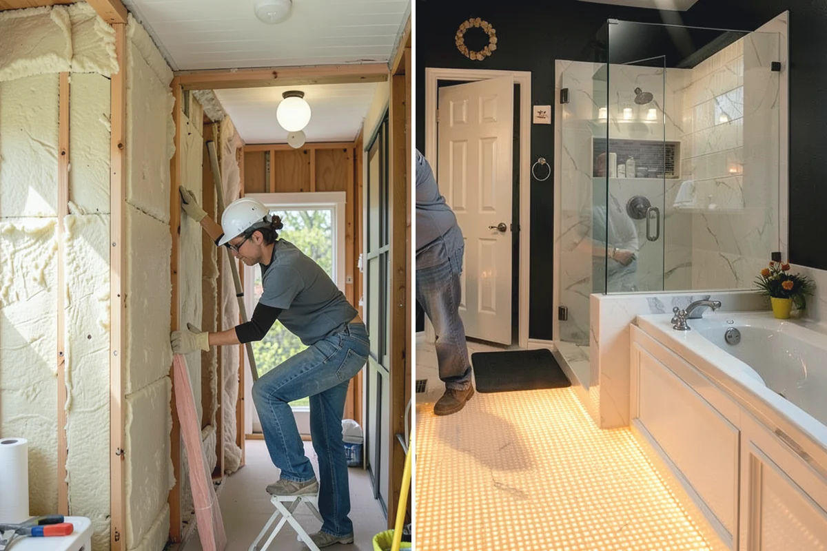 Bathroom Remodeling in Medina, King County, WA - Walk through the space and confirm your goals and budget