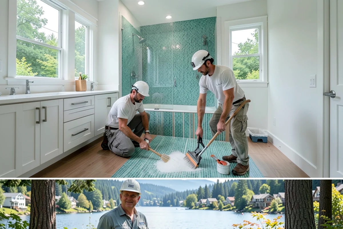 Bathroom Remodeling in Milton, King County, WA - Fall and winter are ideal since bathrooms are interior work unaffected by rain, and scheduling tends to open up after the busy...