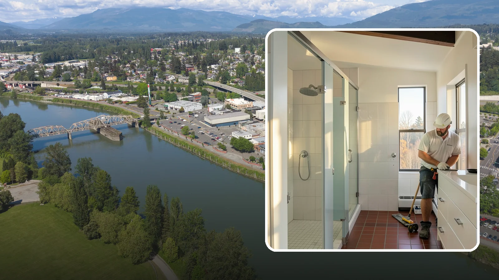 Bathroom Remodeling in Mount Vernon, Skagit County, WA - A full bathroom remodel updates layout, fixtures, and finishes to create a space that stands up to Western Washington's damp...