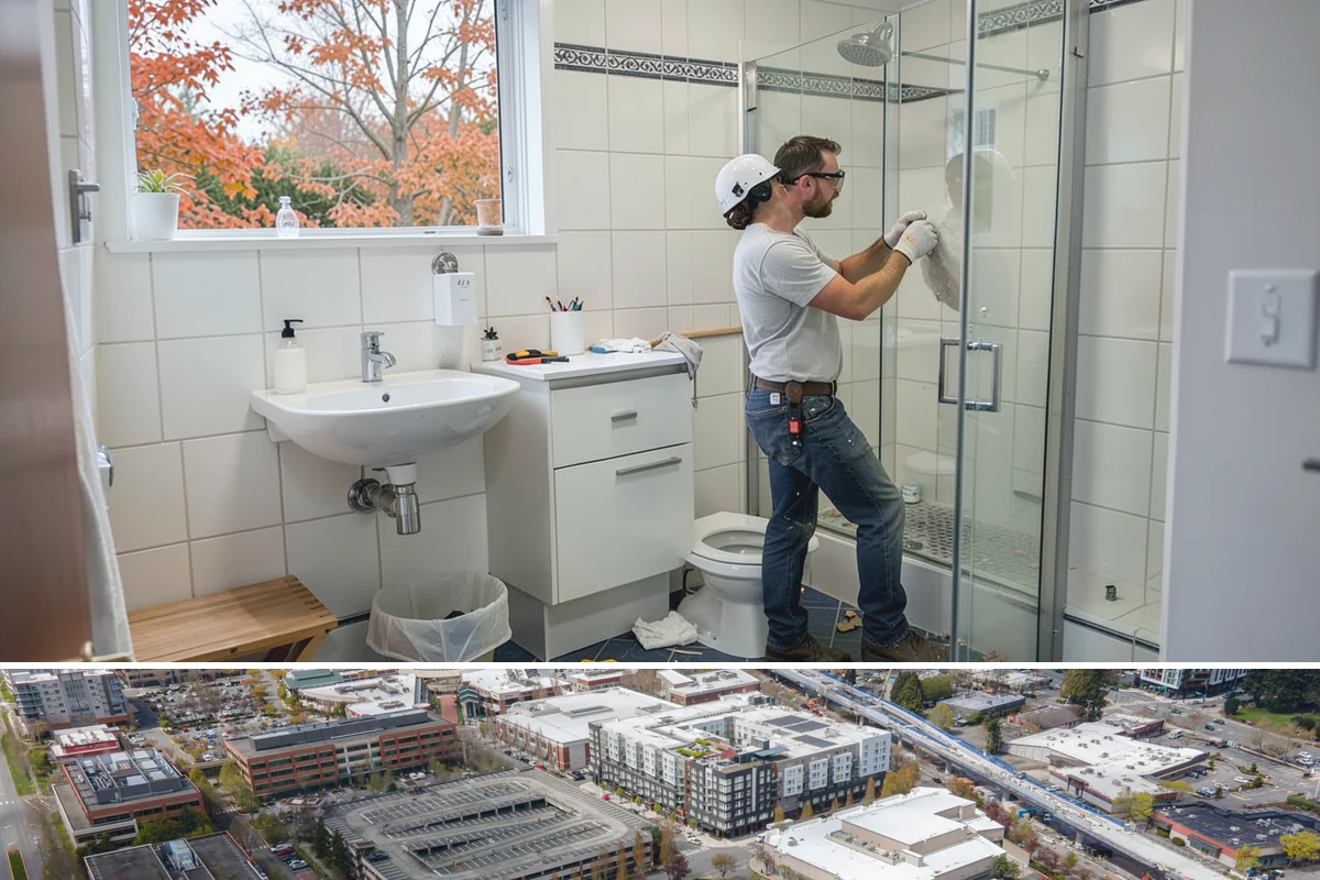 Bathroom Remodeling in Redmond, King County, WA - Fall and winter are ideal since bathrooms are interior work unaffected by rain, and scheduling tends to open up after the busy...
