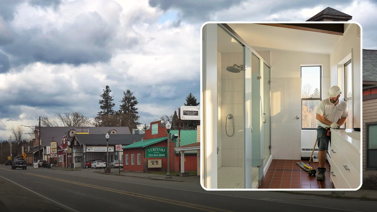 Bathroom Remodeling in Roy, Pierce County, WA - A full bathroom remodel updates layout, fixtures, and finishes to create a space that stands up to Western Washington's damp...