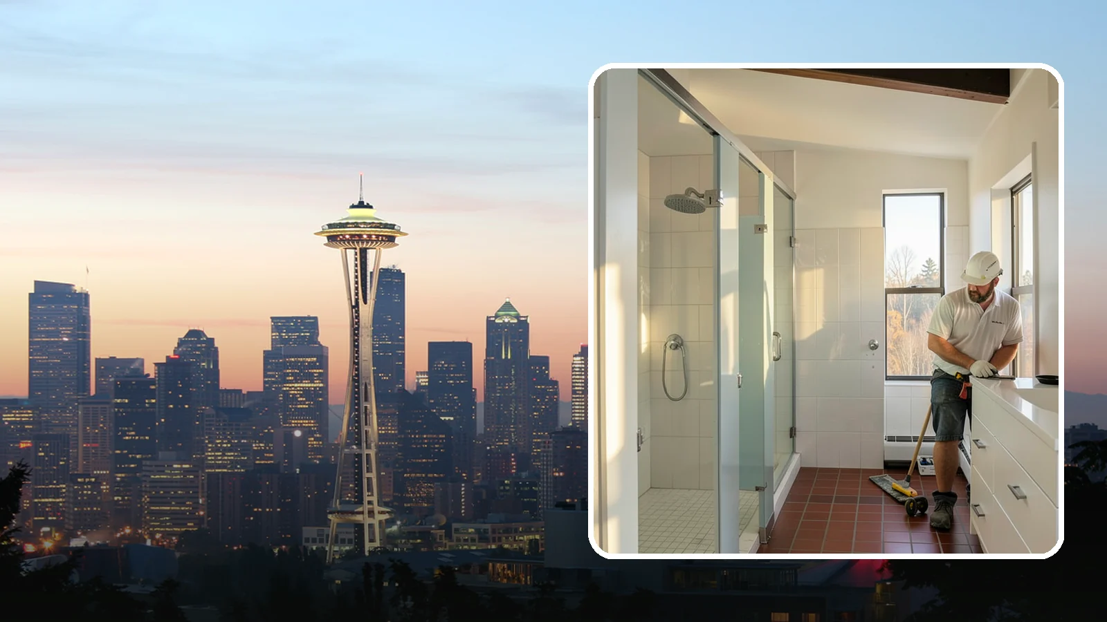 Bathroom Remodeling in Seattle, King County, WA - A full bathroom remodel updates layout, fixtures, and finishes to create a space that stands up to Western Washington's damp...
