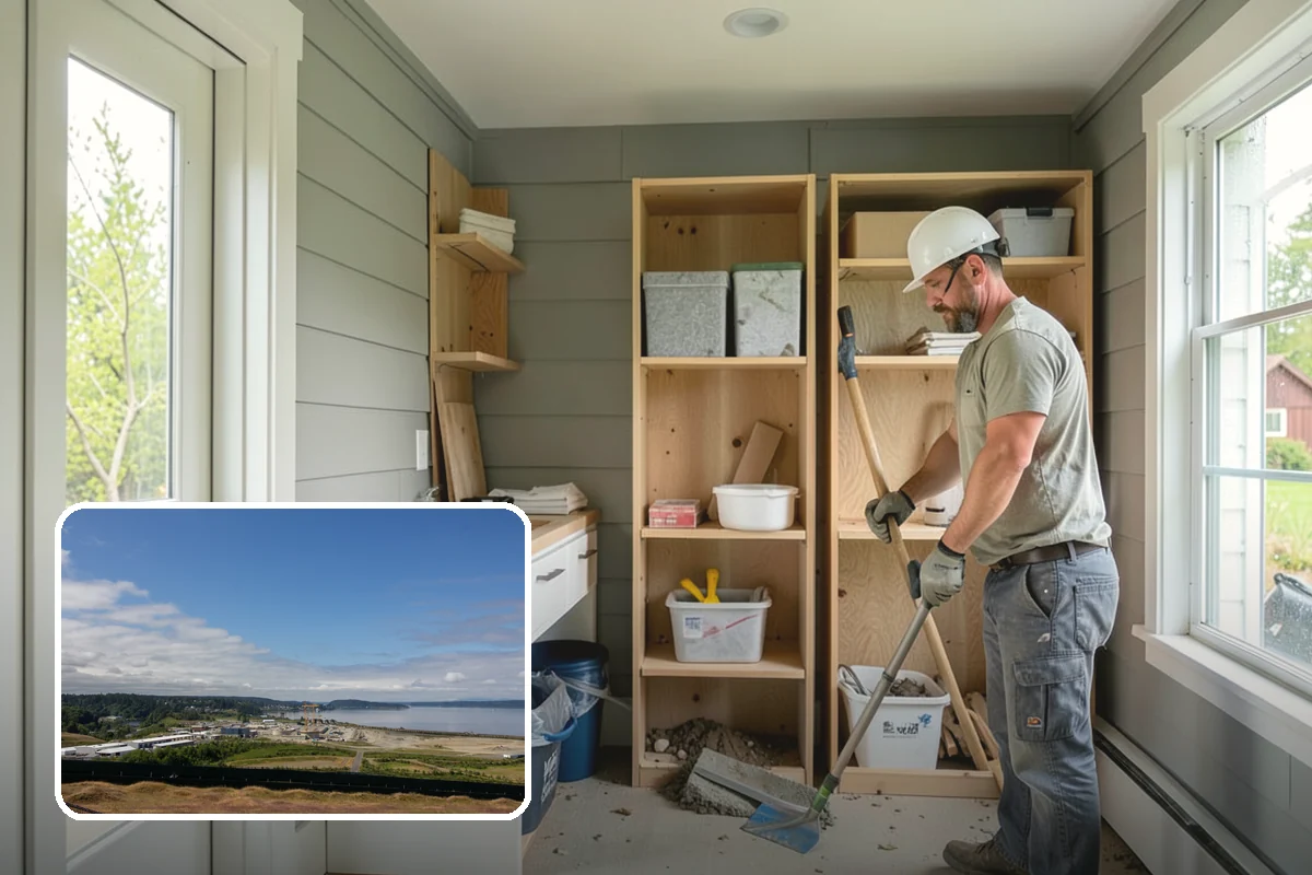 Bathroom Remodeling in University Place, Pierce County, WA - Moisture-resistant materials chosen for the wet PNW climate