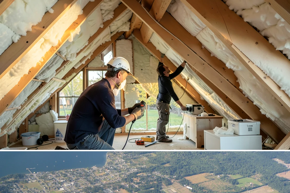 Bathroom Renovation in Coupeville, Island County, WA - Renovations pair well with the rainy months when homeowners spend more time indoors and want a comfortable, dry retreat.