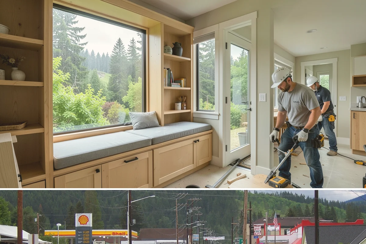 Bathroom Renovation in Granite Falls, Snohomish County, WA - Renovations pair well with the rainy months when homeowners spend more time indoors and want a comfortable, dry retreat.