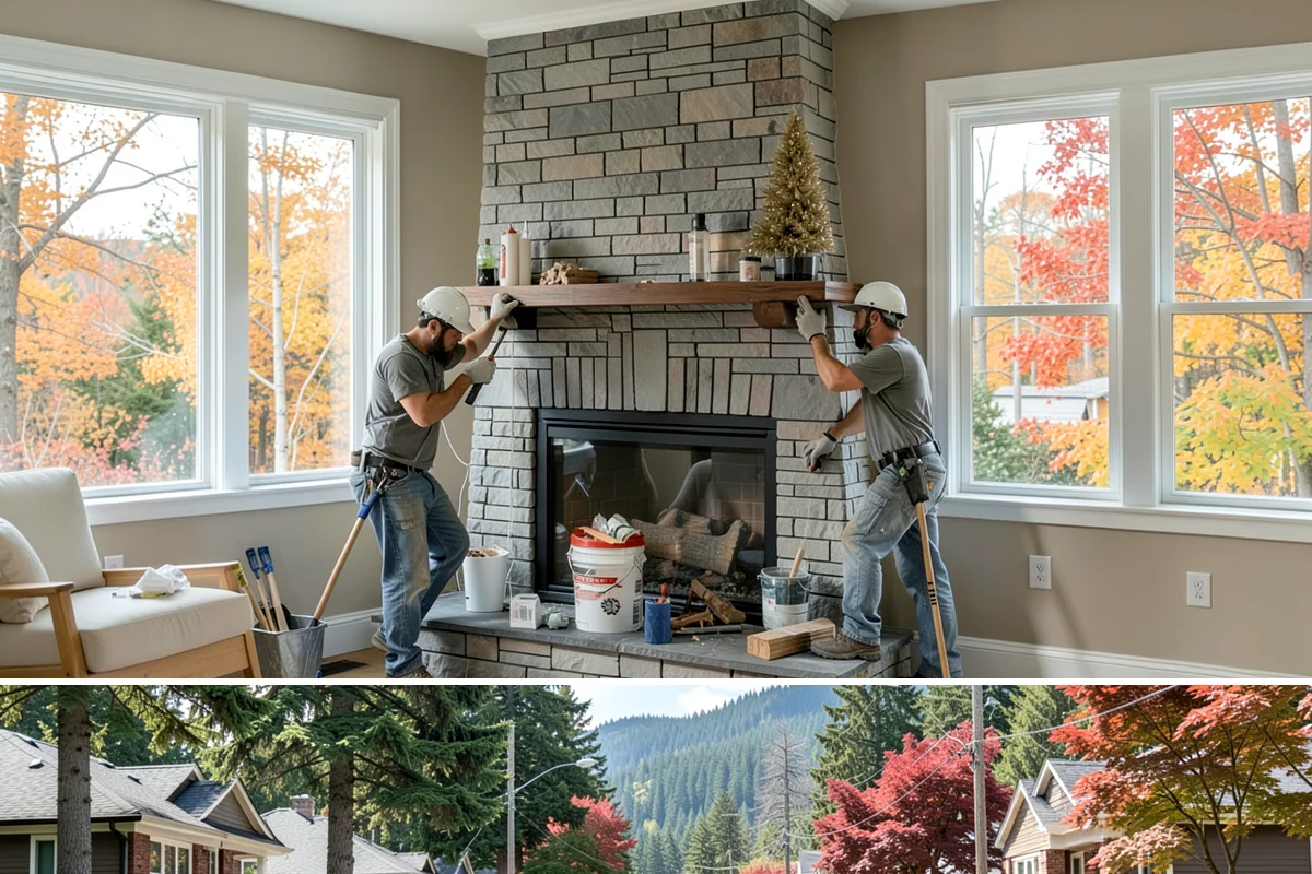 Bathroom Renovation in Hunts Point, King County, WA - Renovations pair well with the rainy months when homeowners spend more time indoors and want a comfortable, dry retreat.