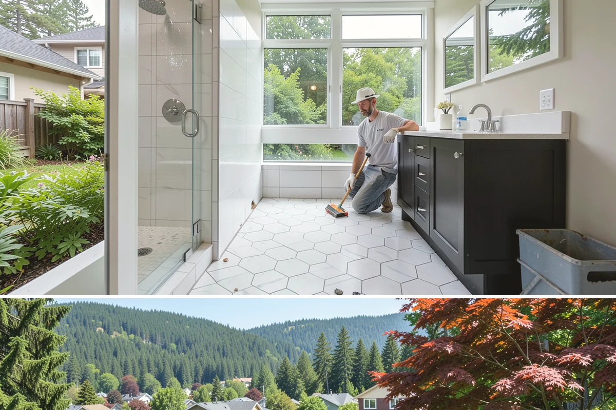 Bathroom Renovation in Index, Snohomish County, WA - Renovations pair well with the rainy months when homeowners spend more time indoors and want a comfortable, dry retreat.