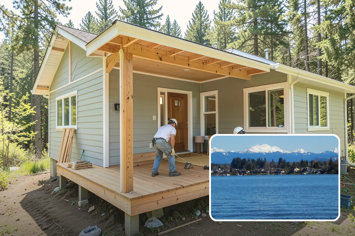 Bathroom Renovation in Lake Stevens, Snohomish County, WA - Preserves your existing floor plan to control costs